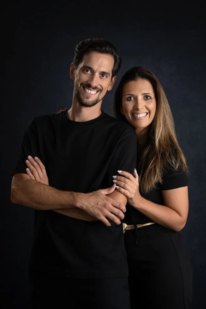 Sandra Ventura e Tiago Batista